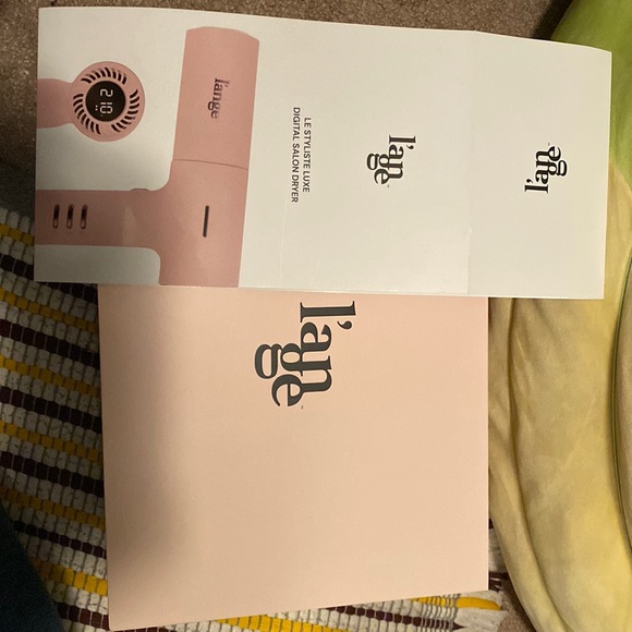 L’ange Hair Lange Le Styliste Luxe Digital Salon Hair Dryer Blush